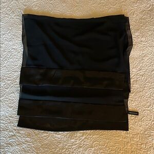 Valerie Stevens Black Scarf